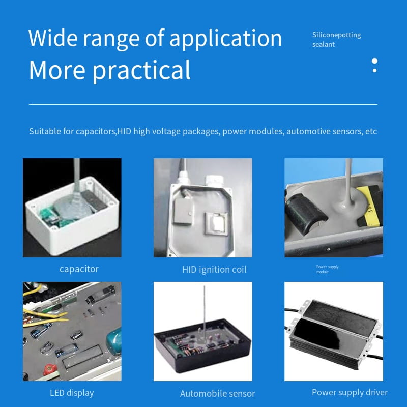 Effect of PCB electronic potting adhesive