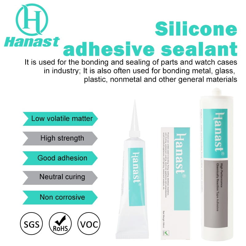 The adhesive sealant for kettle, teapot and bottom is a one component, food grade silicone