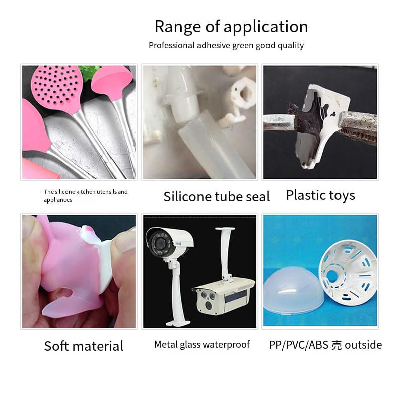 What kind of adhesive is used for bonding silicone and plastic? Solution to the application of silicone adhesive plastic adhesive