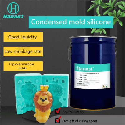 Resin Crafts Mold Silicone Liquid Silicone for Mold Production rtv2 Silicone NANAST