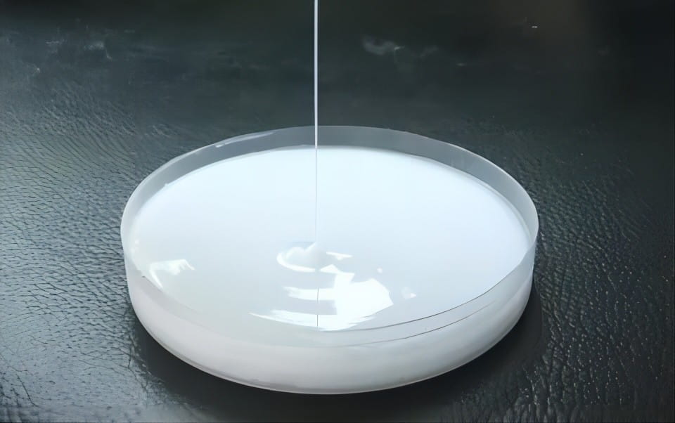 What products are transparent liquid silicone suitable for?
