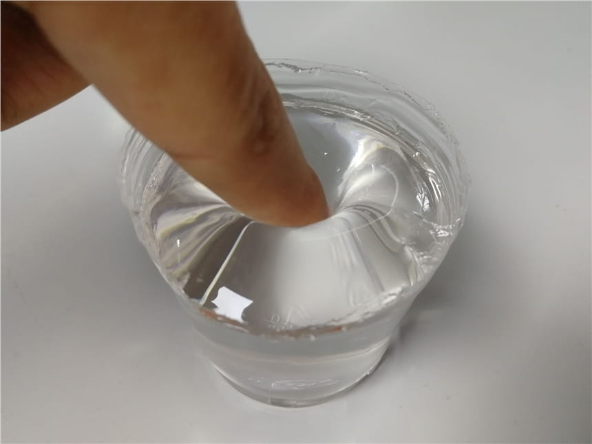 Addition silicone gel